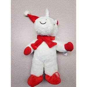 Animated Plush Unicorn Toy Dances and Plays Holiday Music